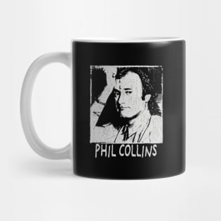 phil collins grunge retro Mug